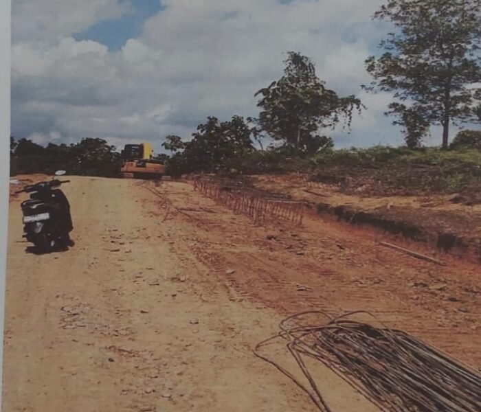 Dugaan Gagalnya Proyek Jalan Desa Jamut, Material Terbengkalai Picu Sorotan
