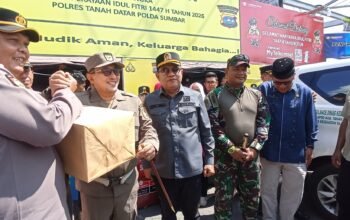 Mudik Aman dan Nyaman! Bupati Eka Putra Pastikan Posko Lebaran Tanah Datar Siap Melayani 24 Jam