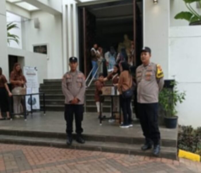 Polsek Bungursari Pastikan Pelaksanaan Ibadah Sabtu Suci Pekan Palma Paskah 2026 Aman dan Tertib