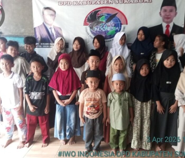 Program Jumat Berkah Iwo Indonesia DPD kab Sukabumi Tetap Berjalan Rutin , Walau Banyak Rintang dan Cobaan