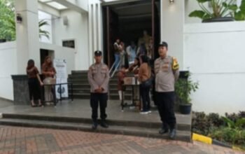 Polsek Bungursari Pastikan Pelaksanaan Ibadah Sabtu Suci Pekan Palma Paskah 2026 Aman dan Tertib