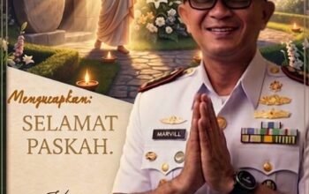 Peringati Paskah 2026, Dansatrol Lantamal VIII Bitung Ajak Masyarakat Pererat Tali Persaudaraan