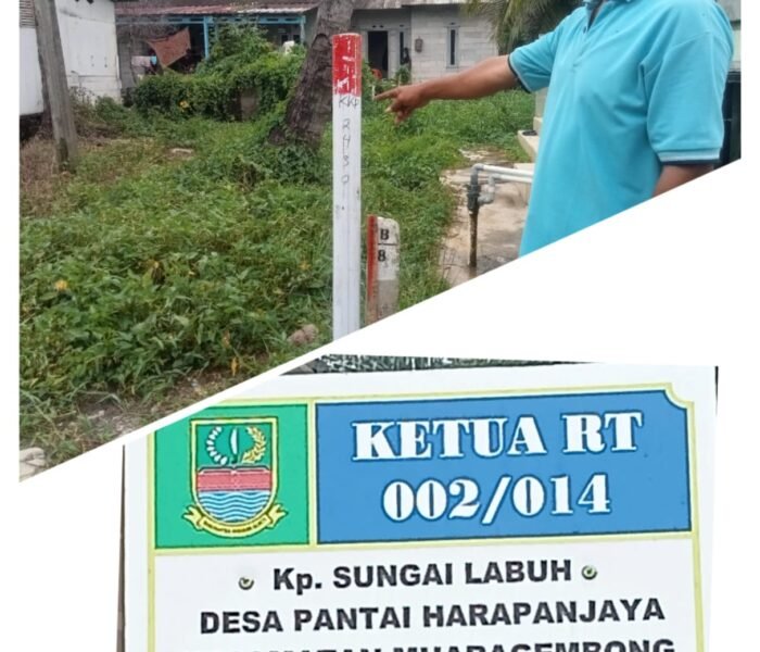Kepala Desa Pantai Harapan Jaya di Dugatidak Transparan Prihal Program KKP Warga Takut Lahannya di Serobot Sebelah Pihak