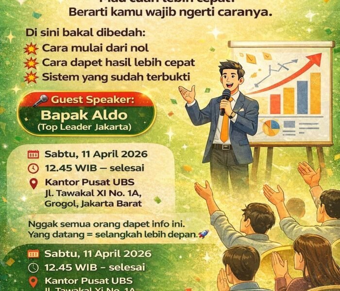 UBS International: Peluang Bisnis Prospektif yang Mendorong Kemandirian Ekonomi dan Lahirkan Calon Miliarder