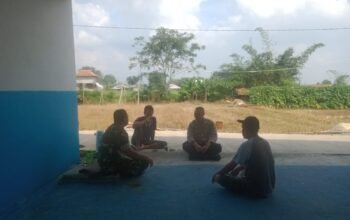 Sinergitas TNI-POLRI di Pasawahan kidul, Sambang Humanis Jadi Kunci Cegah Gangguan Kamtibmas