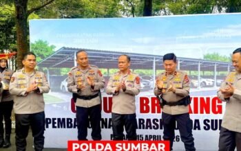 Gebrakan Polda Sumbar: Rawat ‘Otot’ Operasional Lewat Gedung Garasi Baru & Garap 100 Hektare Lahan Pangan