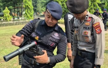 Asah Kemampuan Taktis, Personel Polres Purwakarta Ditempa Profesional dan Siap Amankan Situasi