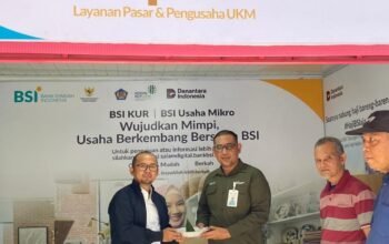 Area Manager BSI Lampung Resmikan Lapak BSI Pasar Way Dadi Sukarame