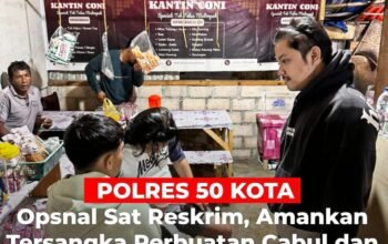Lindungi Generasi Muda, Polres 50 Kota Ringkus Pelaku Cabul Anak di Bawah Umur