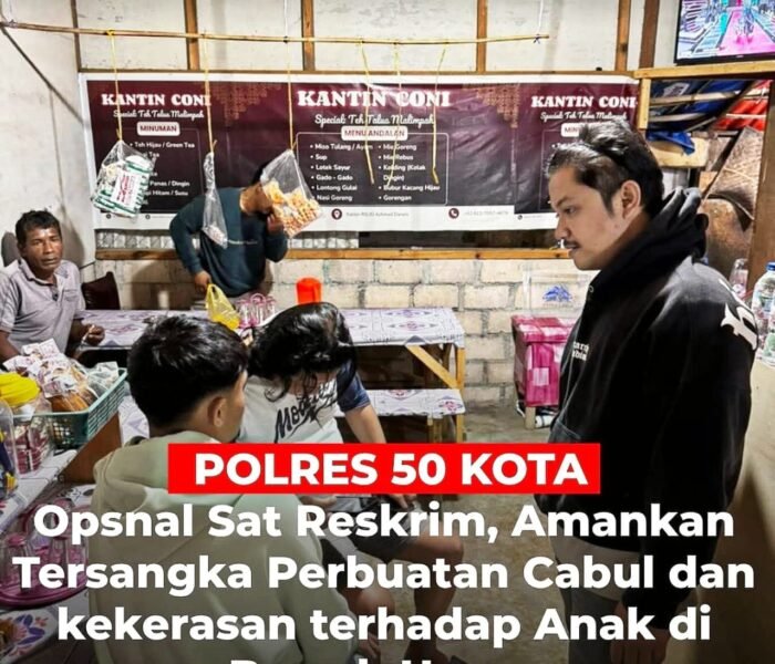 Lindungi Generasi Muda, Polres 50 Kota Ringkus Pelaku Cabul Anak di Bawah Umur
