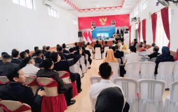 Perkuat Sinergi Penegak Hukum, Kapolsek Purwakarta Kota Hadiri Tasyakur Hari Bhakti Pemasyarakatan ke-62