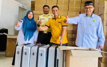 Ketuk Pintu Langit! Ratusan Jamaah Haji Tanah Datar Mulai Jemput Koper Menuju Baitullah