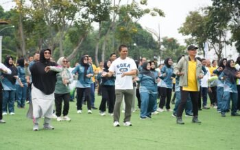 KDS Olahraga Bareng Forkopimda dan Warga, Semarakkan Hari K3 Sedunia 2026