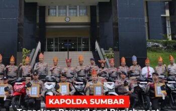 Kapolda Sumbar: Tak Ada Kompromi Bagi Pelanggar, Reward Bagi Yang Berprestasi