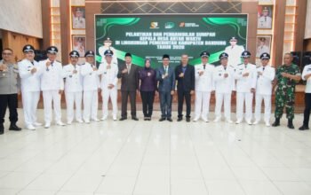 Bupati KDS Lantik 9 Kepala Desa Terpilih di Pilkades Antar Waktu Kabupaten Bandung