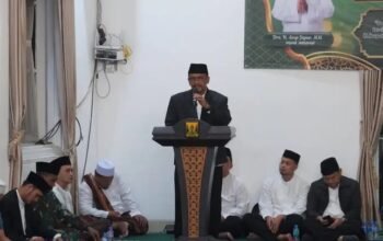Lailatul Ijtima Bupati Sukabumi Drs. H. Asep Japar M.M., Perkuat Sinergitas Dalam Membangun Kabupaten Sukabumi