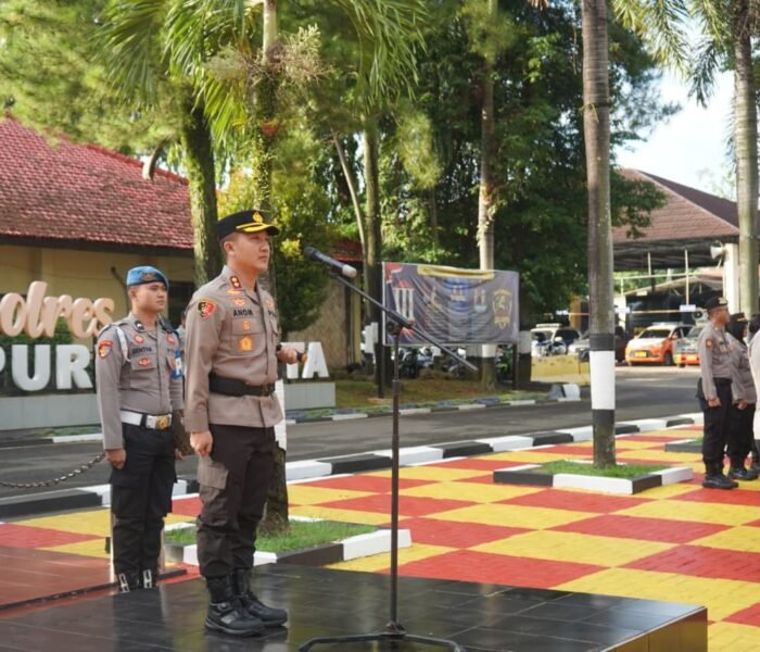 Pastikan Aksi Buruh Aman, Damai dan Aktivitas Warga Tetap Normal, Polres Purwakarta Gelar Apel Siaga May Day 2026