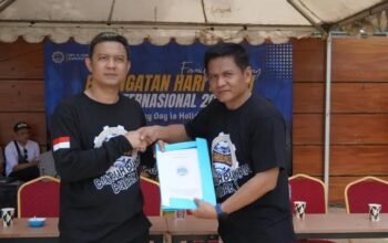 Wakil Bupati Sukabumi H. Andreas, S.E., Hadir May Day DPC K Sarbumusi Acara Dialogis dan Kekeluargaan