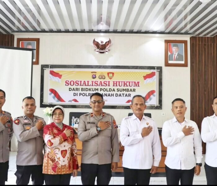 Perkuat Profesionalisme, Bidkum Polda Sumbar Bekali Personel Polres Tanah Datar Aturan Hukum Terbaru