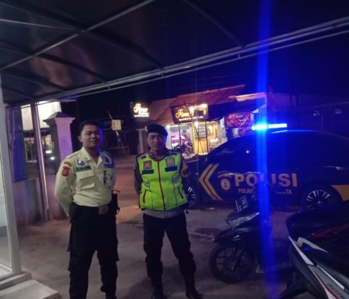 Polsek Plered Cegah Aksi Kriminal Dengan Patroli Malam Ke Seluruh Wilayah