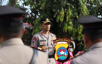 Polres Tanah Datar Gelar Sertijab Besar-Besaran, 11 Jabatan Kunci Dirombak