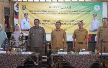 Camat Caringin Terpilih Ketua Apekkasi Bupati Sukabumi Drs. H. Asep Japar, M.M., Jaga Kekompakan Dalam Pembangunan Pelayanan