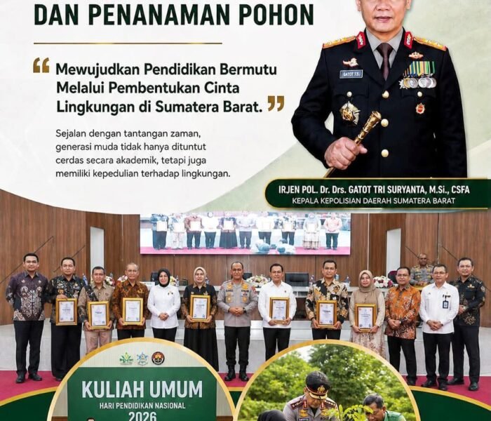 Kapolda Sumbar di UIN Imam Bonjol: Mahasiswa Ideal Harus Berani, Berintegritas, dan Peduli Lingkungan