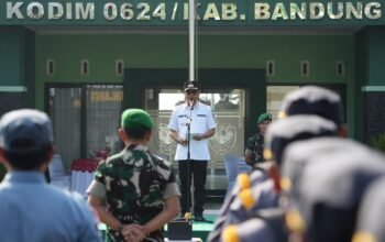Linmas Didorong Semakin Sigap dan Solid, KDS Buka LKBB Piala Dandim 0624