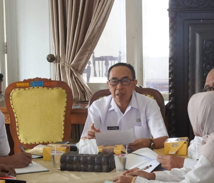 Penileian Kinerja Pelayanan Terpadu Satu Pintu Sekda H. Ade Suryaman, S.H., M.M., Targetkan Masuk 20 Besar Nasional