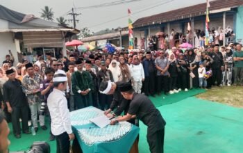 Hadiri Pelantikan Kades PAW, Kapolsek Plered Sampaikan Hal Ini