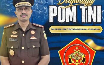 Sinergi Penegak Hukum: Kejari Tanah Datar Ucapkan Dirgahayu POM TNI ke-80