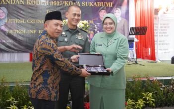 Pisah Sambut Dandim 0607 Wakil Bupati Sukabumi H. Andreas, S.E., Kolaborasi Kuat Untuk Pembangunan Daerah