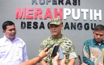 Jajaran Kodim 0622 Ikuti Launching Program Percepatan Pembentukan KDKMP Oleh Presiden RI