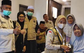 Petugas Kloter 13 PDG Sisir Kamar Jamaah Risti di Hotel Al Hidayah Mekkah, Pastikan Layanan Kesehatan Optimal