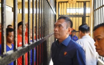 Pastikan Keamanan dan Kelayakan, Dir Tahti Polda Jabar Cek Ruang Tahanan Polres Purwakarta