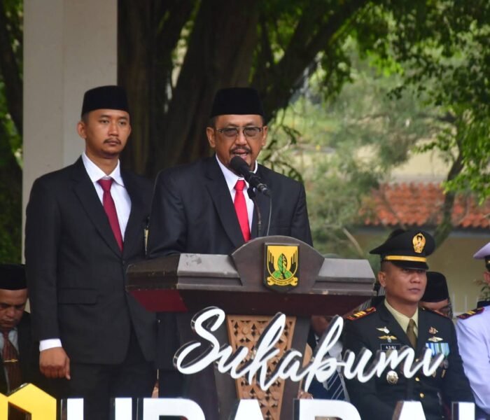 Upacara Harkitnas Ke- 118 Tingkat Kabupaten Sukabumi Tunas Bangsa Demi Kedaulatan Negara