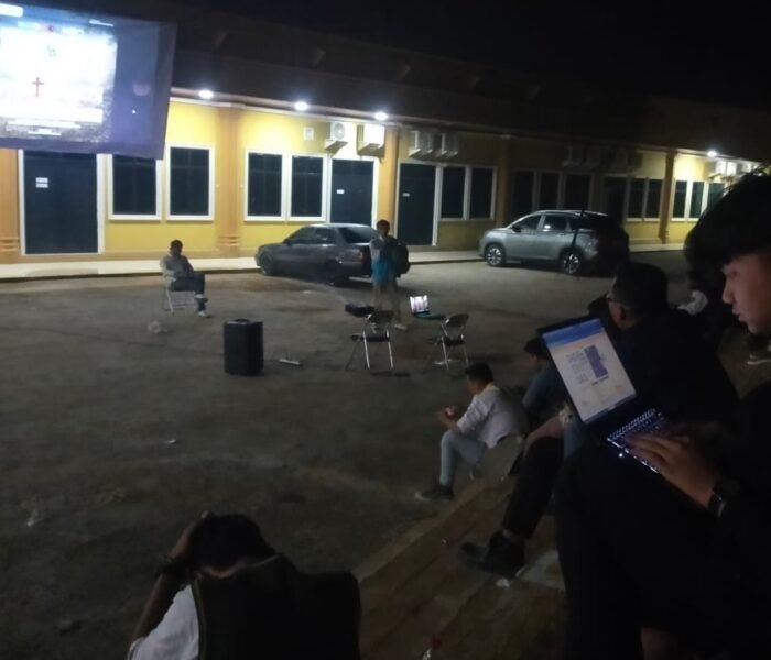 Polres Purwakarta Hadir Kawal Kegiatan Mahasiswa, Kapolsek Sukatani Pastikan Situasi Tetap Kondusif