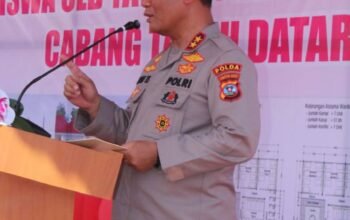 Kapolda Sumbar Resmikan GOR dan Ground Breaking Asrama SLB Kemala Bhayangkari Tanah Datar
