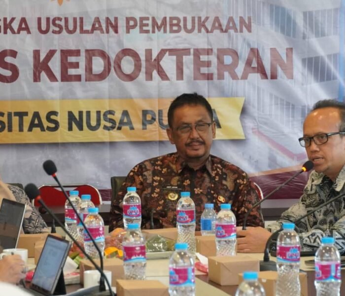 Visitas Pengembangan Fakultas Kedokteran Univesitas Nusa Putra Kemenkes Apresiasi Dukungan Bupati Sukabumi Drs. H. Asep Japar, M.M.