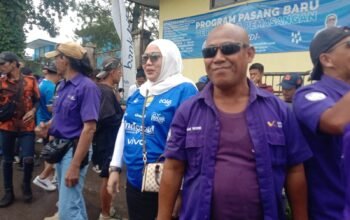 Uka Group Nobar Bareng Bupati Sukabumi H Asep Japar M,M, Sukabumi Laga Persib vs Persijap di Lapang Gumbira Nagrak Selatan