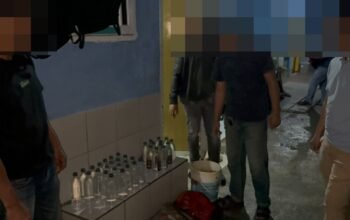 Polres Purwakarta Gencar Razia Miras Oplosan, Puluhan Botol Diamankan Dari Wilayah Pasawahan