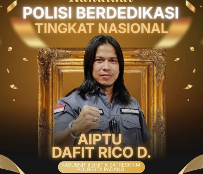 Lebih dari Tugas: Pengabdian Tanpa Batas AIPTU Dafit Rico Menuju Hoegeng Awards
