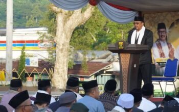 Idul Adha 1447 H. Bupati Sukabumi Drs.H. Asep Japar M.M. Pentingnya Aktualisasi Nilai Gotong royongDan Kepedulian Sosial