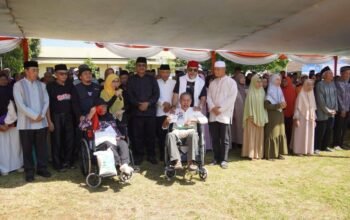 Pemkab Sukabumi Bagikan Danging Sapi Kurban Dari Lazas Bakri Amanah Kepada Masarakat