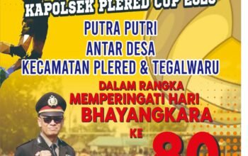 Meriahkan Hari Bhayangkara Ke-80, Polsek Plered Bakal Gelar Turnamen Bola Voli