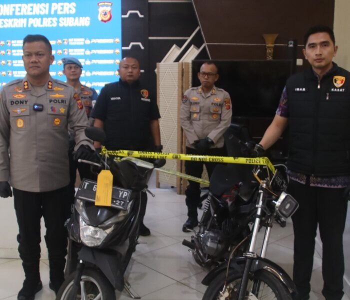 Polres Subang Ungkap Kasus Curanmor Modus Duplikasi Kunci Kontak, Tiga Pelaku Berhasil Diamankan Kurang dari 24 Jam