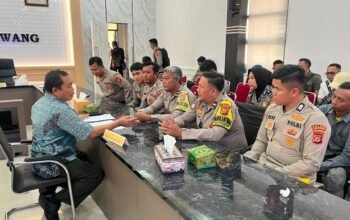 Tingkatkan Profesionalisme Pengamanan dan Dukung Swasembada Pangan, Polres Purwakarta Ikuti Penelitian Strategis Puslitbang Polri