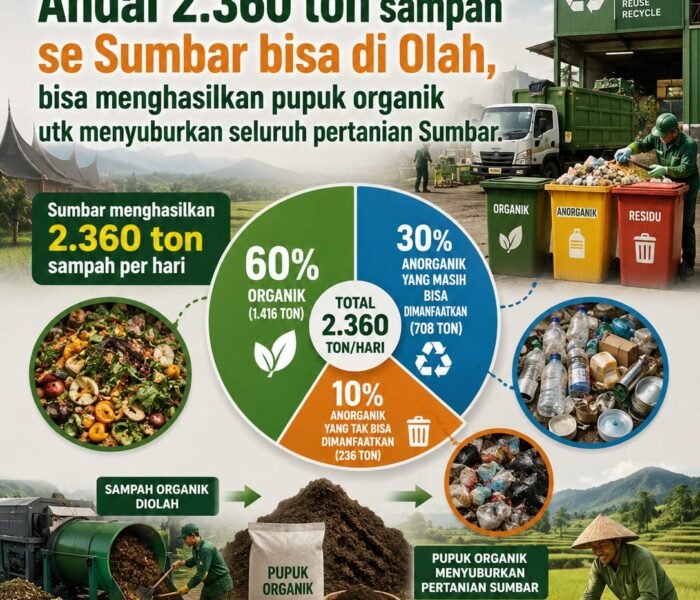 Sampah Jadi Berkah, Sumbar Dorong Ekonomi Sirkular