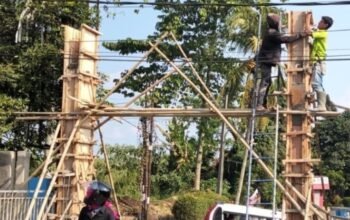 Perumda TJM Bangun Gapura Ikonik di Jalur Cikembang–Warungkiara, Tegaskan Komitmen Pelayanan Untuk Masyarakat