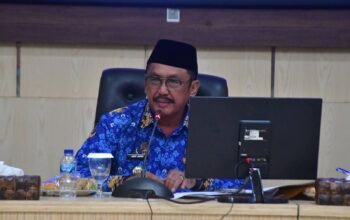 Bupati Sukabumi Drs. H. Asep Japar, M.M., Pimpin Rapat Dinas Hal Penting dan Strategis Yang Dibahas